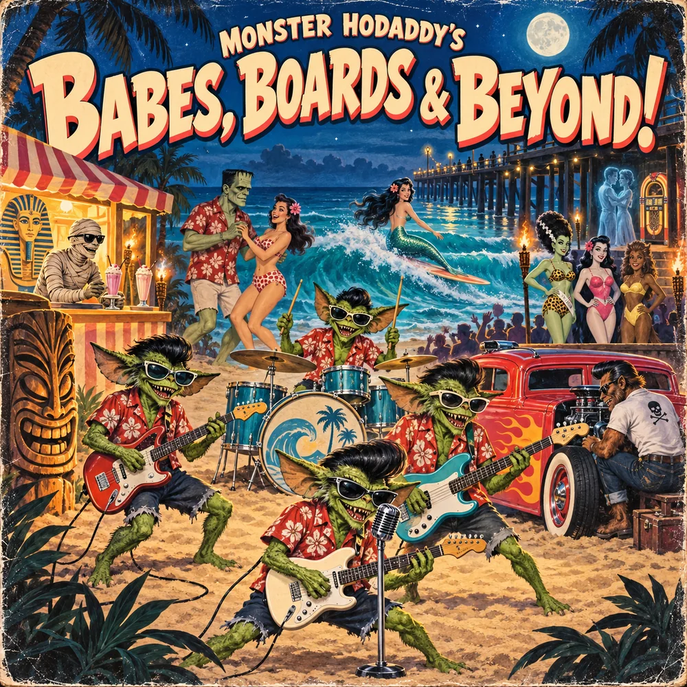 Monster Hodaddy's Babes, Boards & Beyond album artwork