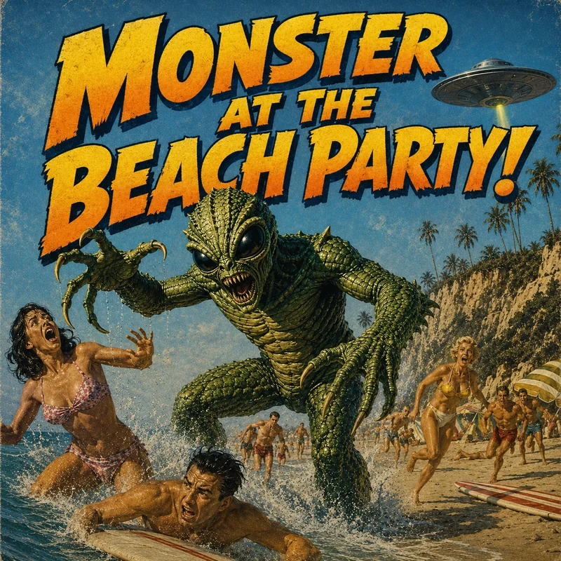 Monster at the Beach Party cover